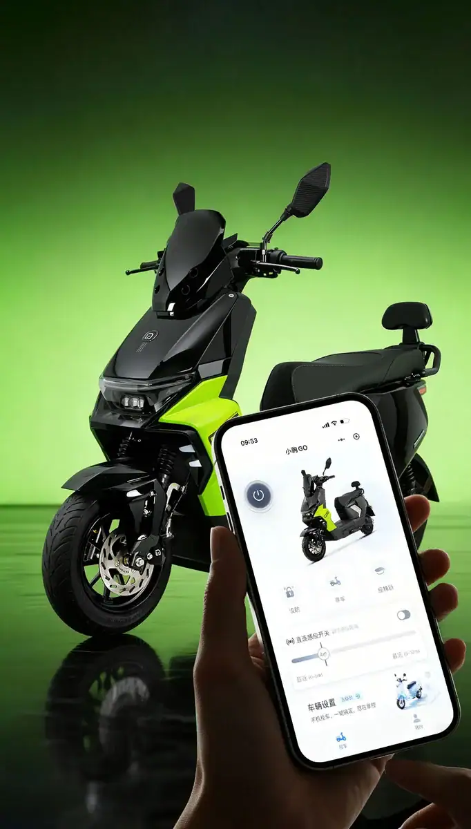 Electric scooter for urban commuting and eco-friendly transportation.