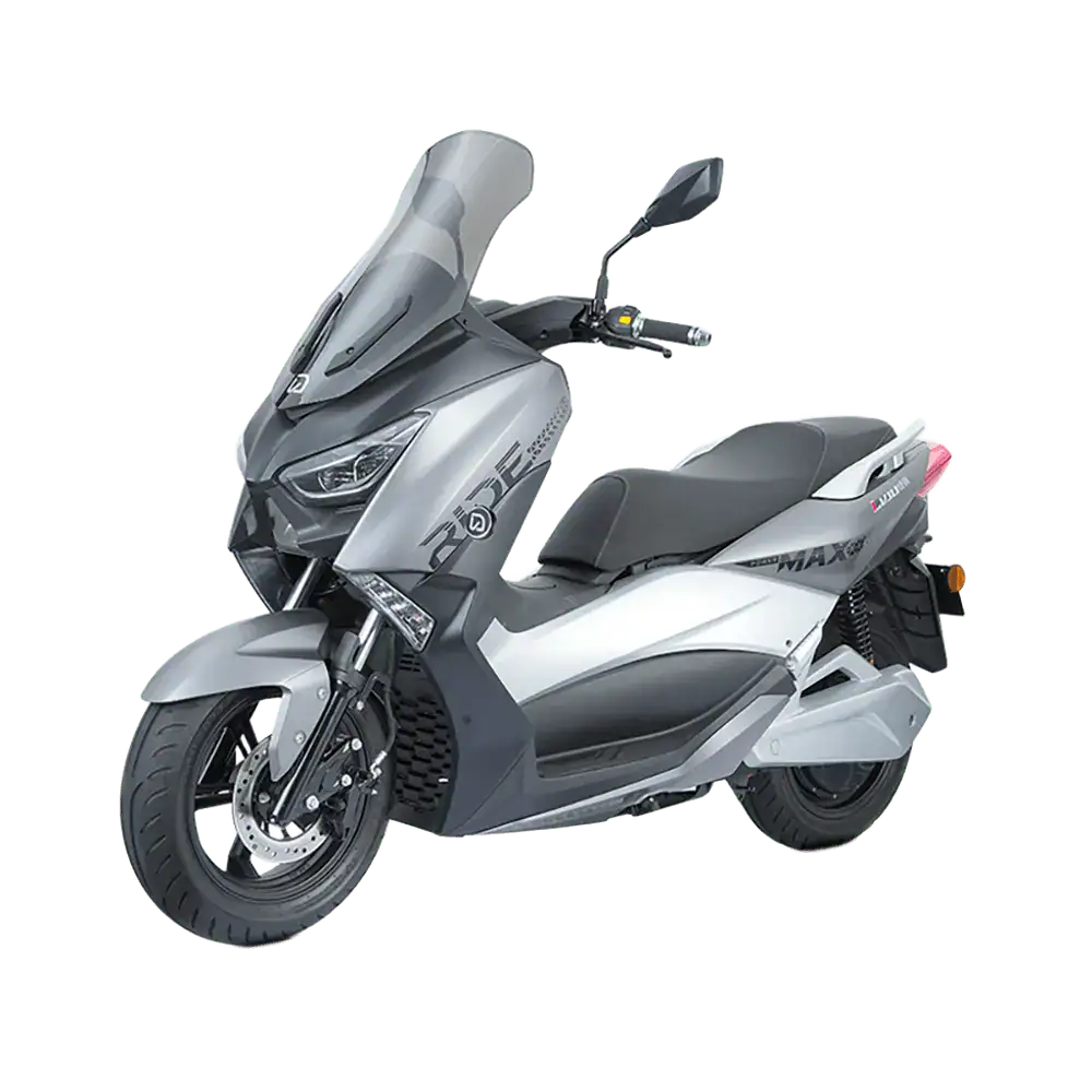 Modern Phantom Max electric scooter with sleek design, advanced features, and high performance, ideal for urban commuting and eco-friendly transportation.