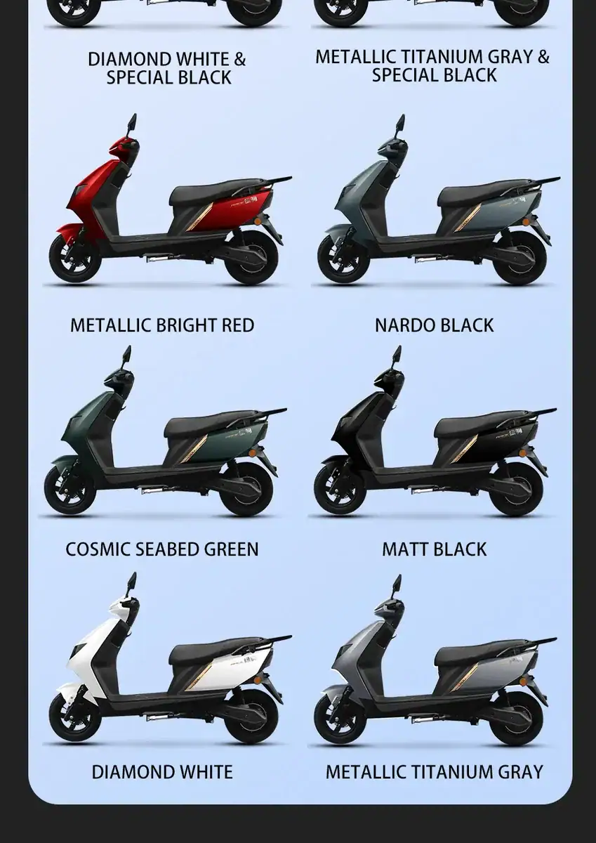 Versatile electric scooters in various stylish colors including red, black, green, and white, designed for urban exploration and outdoor adventures.