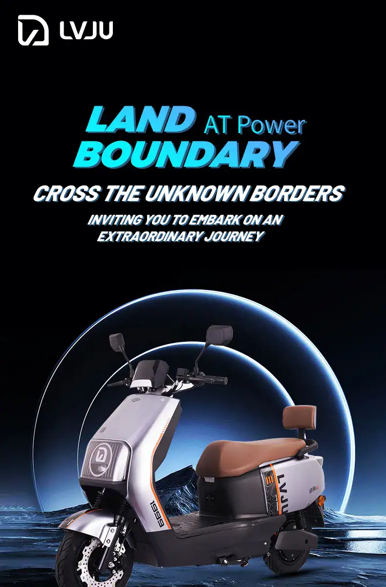 Modern electric scooter designed for cross-border travel, featuring advanced technology and sleek design, ideal for exploring new territories efficiently and sustainably.