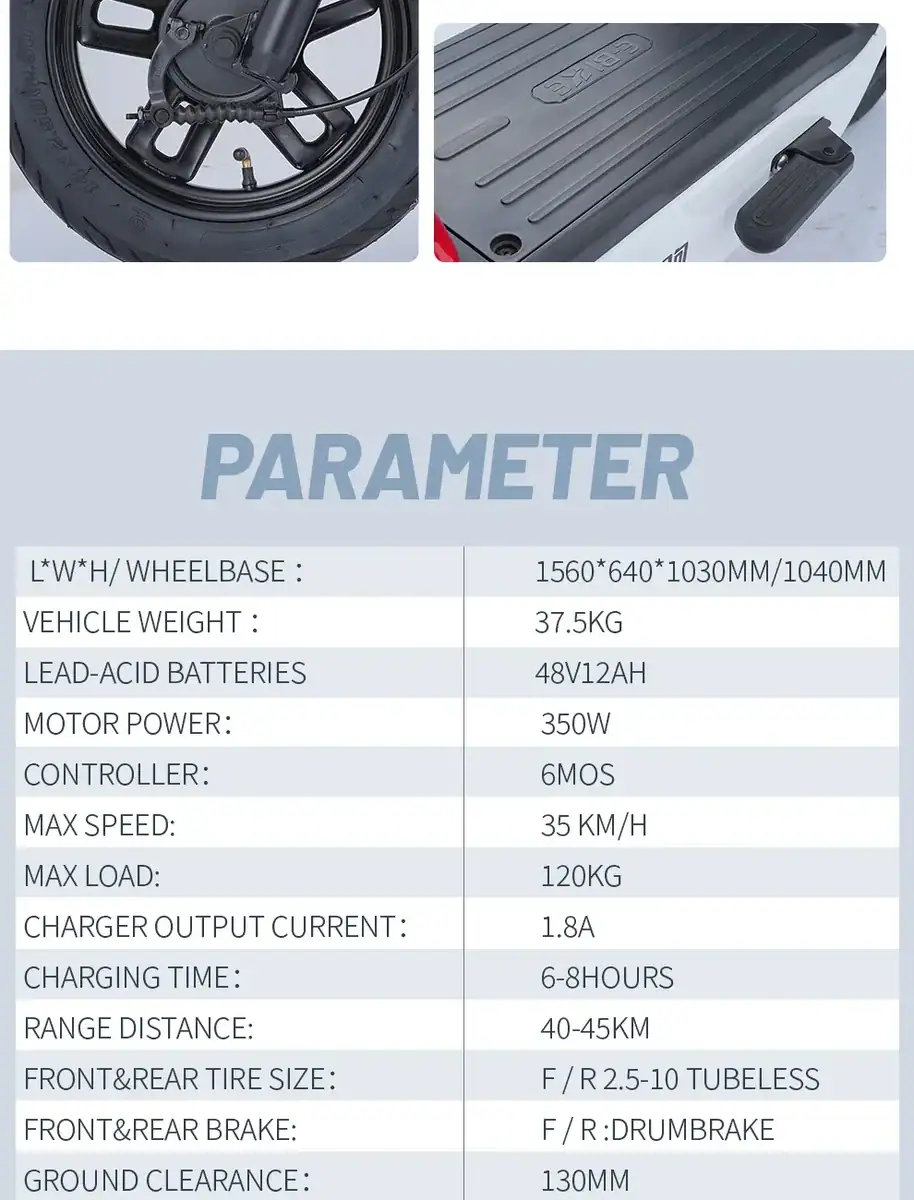 Electric bike wheel with integrated motor and 48V12AH lead-acid battery for efficient commuting. Compact design suitable for NY1 model, featuring a 350W motor, 6MOS controller, and a maximum speed of.