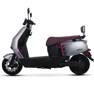 Electric scooter with sleek design and modern features for urban commuting.