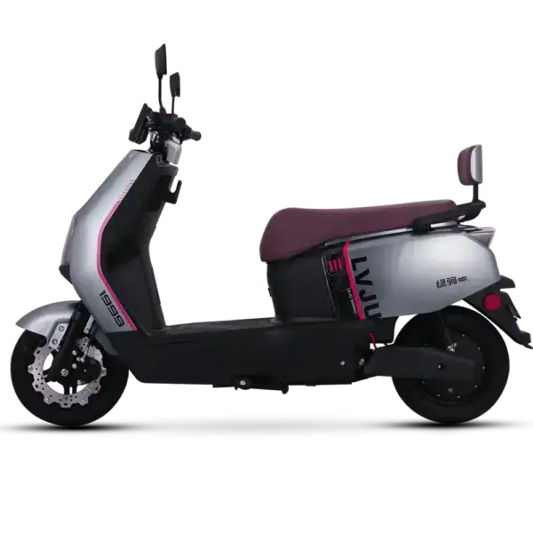 Electric scooter with sleek design and modern features for urban commuting.