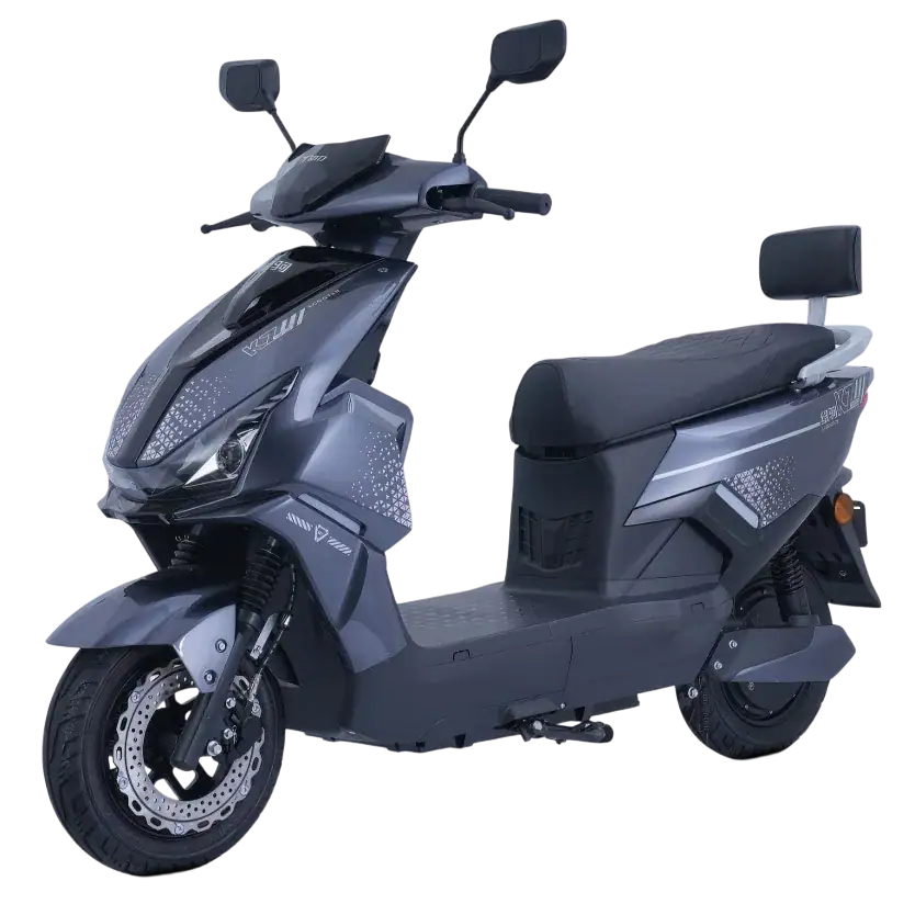 Electric scooter with modern design and advanced features for city travel.