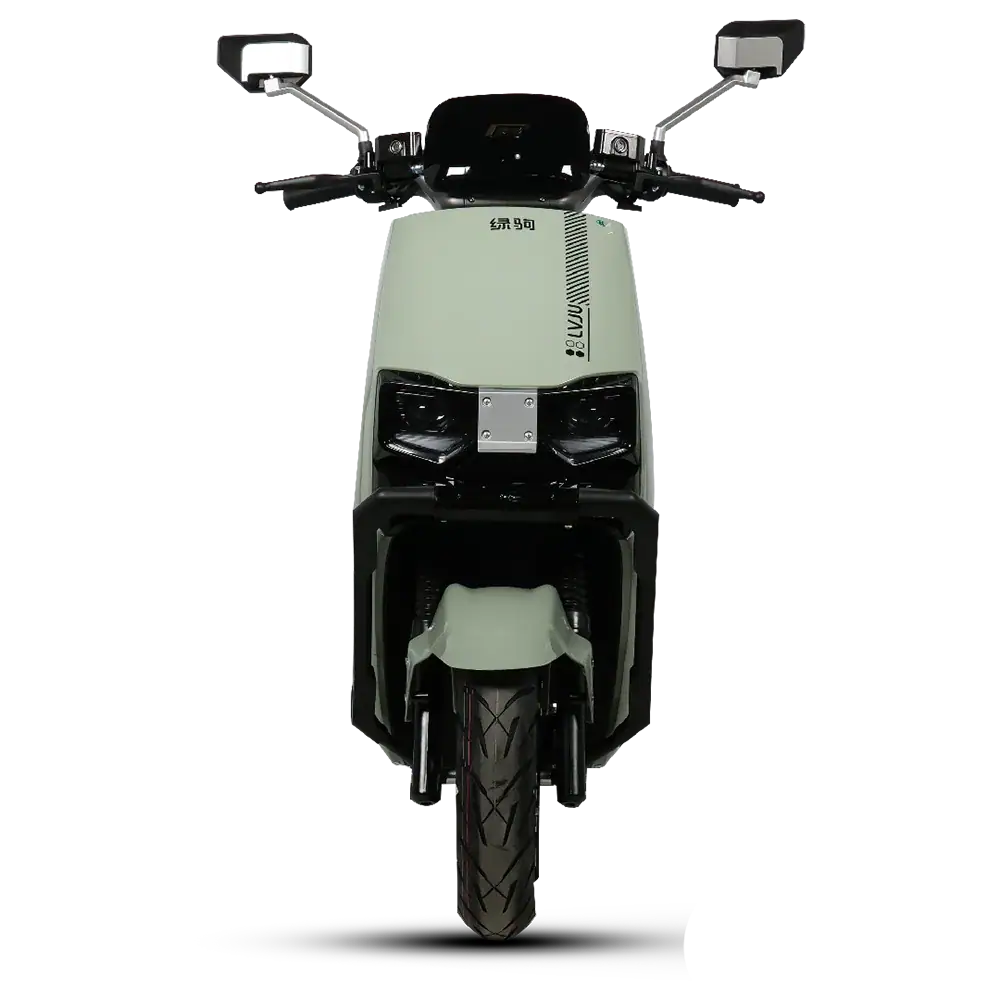 Modern electric scooter designed for land boundary surveying and mapping, featuring advanced GPS and navigation systems for precise boundary delineation.