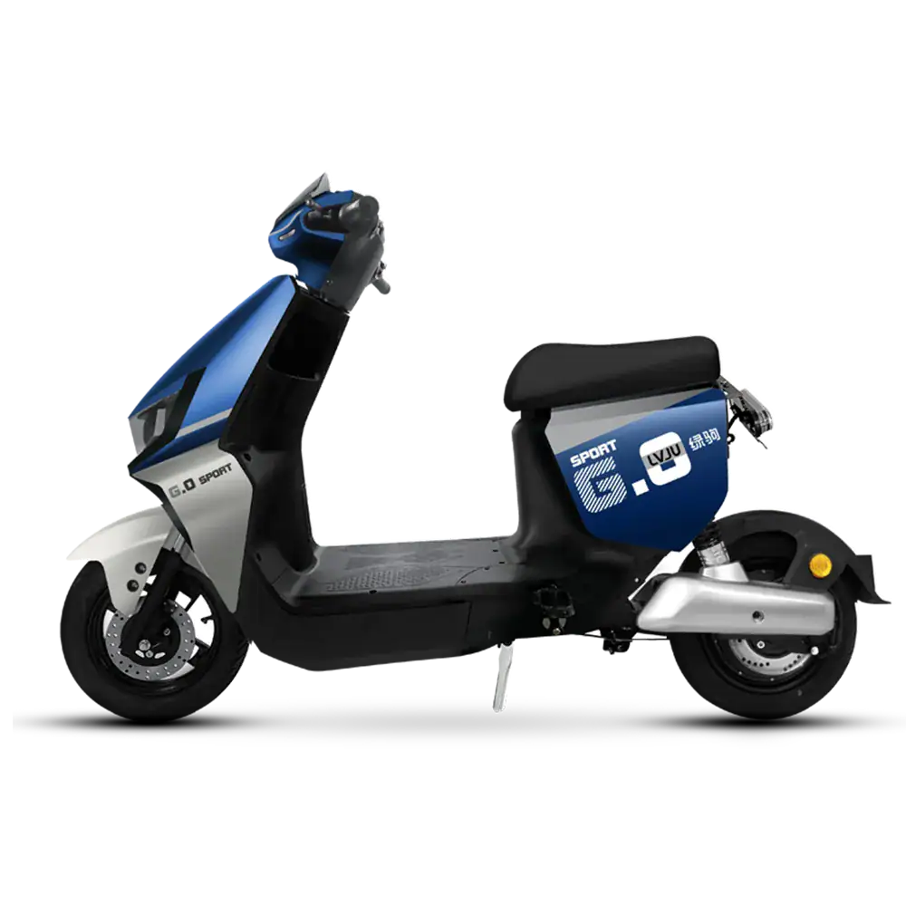Electric scooter for urban commuting with sporty design and advanced features. Perfect for city travel, eco-friendly transportation, and quick, efficient rides.