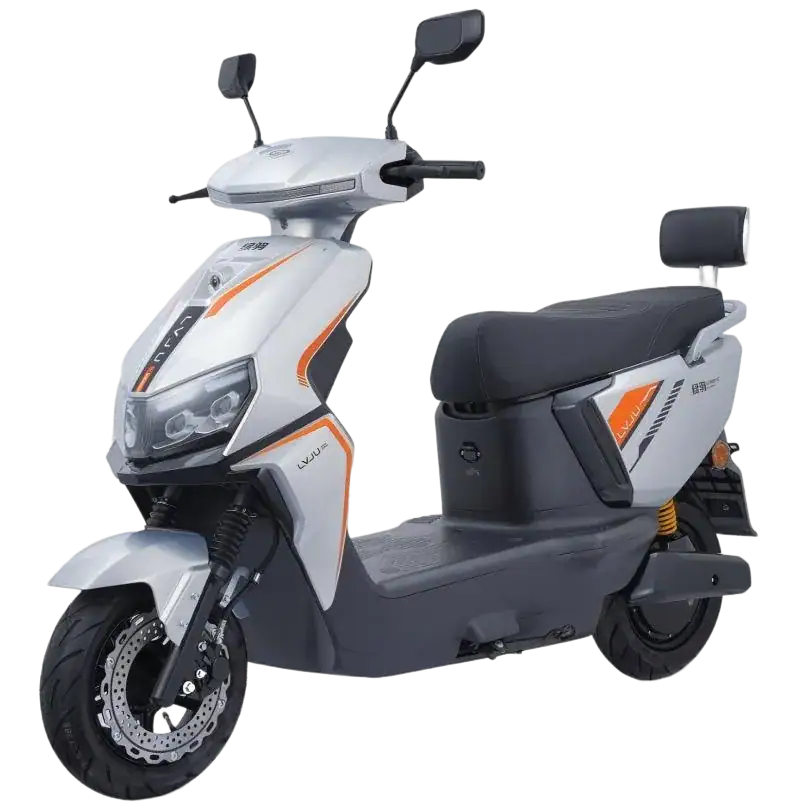 Electric scooter with modern design, ideal for city travel and eco-friendly transportation. Features a comfortable seat, digital display, and efficient battery for long rides.