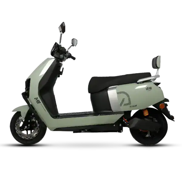Electric scooter equipped with GPS and mapping technology for land boundary surveying and boundary delineation projects.