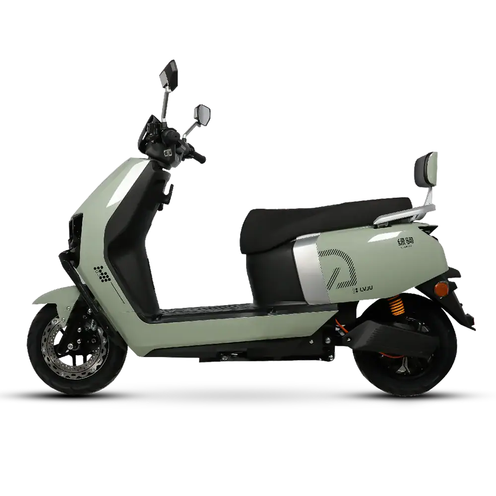Electric scooter equipped with GPS and mapping technology for land boundary surveying and boundary delineation projects.