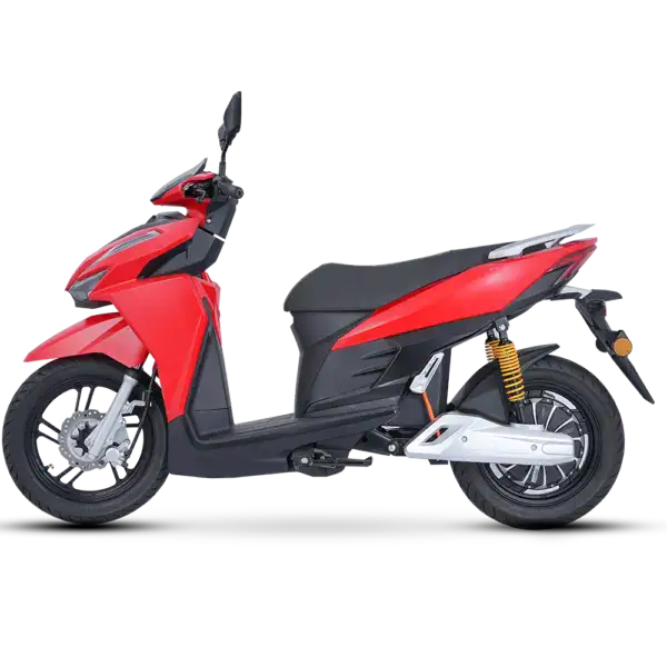 Electric scooter, urban commuting, modern design, eco-friendly transportation, lightweight and efficient.