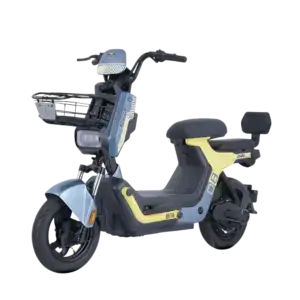 Electric scooter designed for city travel and eco-friendly transportation. Features a sleek, modern look with advanced battery technology for long-range rides. Perfect for daily commuting and short tr.