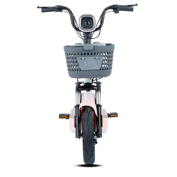 Electric bike featuring a front camera and modern design for eco-friendly transportation. Perfect for urban commuting, combining innovation, safety, and style.